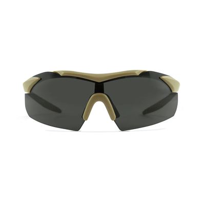 Taktische Sonnenbrille WX VAPOR Set 3 Gläser TAN Rahmen
