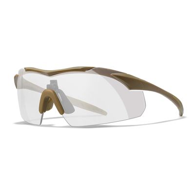 Taktische Sonnenbrille WX VAPOR Set 3 Gläser TAN Rahmen