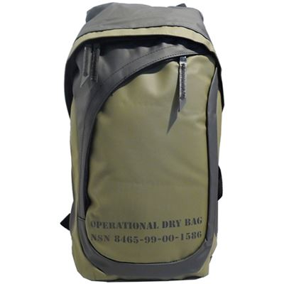 Rucksacktasche DRY BAG OPERATION wasserdicht klein GRÜN