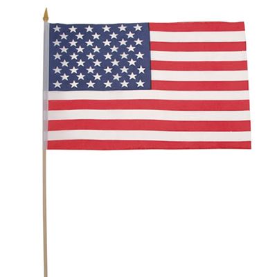 Flagge USA Holzstange 30 x 45cm