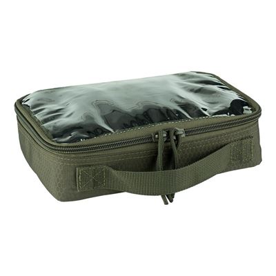 HEXAGON ORGANIZER-Tasche, transparent, GRÜN