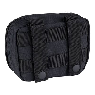 HEXAGON ORGANIZER-Tasche, transparent, klein, SCHWARZ 101INC 359583-BLK 2
