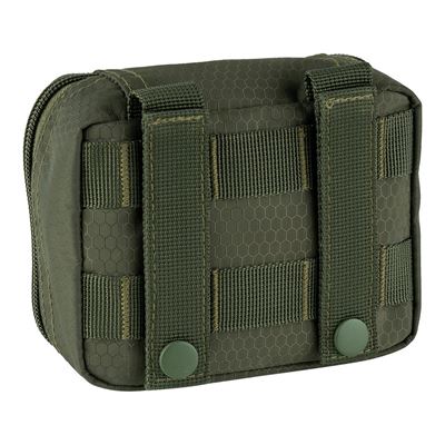 HEXAGON ORGANIZER-Tasche, transparent, klein, GRÜN 101INC 359583-GR 3