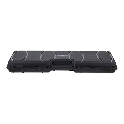Waffenkoffer aus Kunststoff 88 cm SCHWARZ