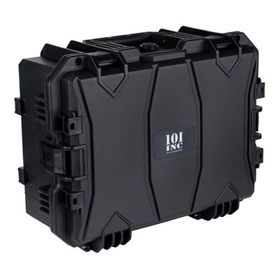 Kunststoff-Koffer #5 SCHWARZ 101INC 359925-BLK 2