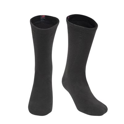 Socken - Isolationseinsätze POLAR-Fleece SCHWARZ