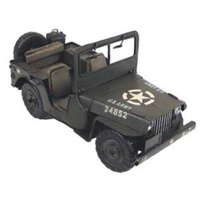 Modell Jeep 1940 29x14x15 Metall