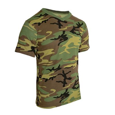 Tshirt V-NECK Kurzarm WOODLAND