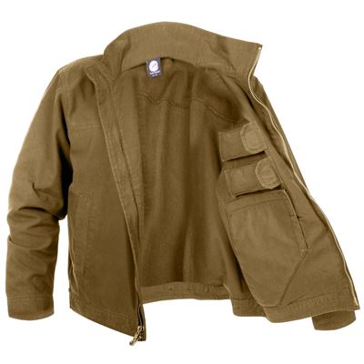Jacke CONCEALED CARRY light COYOTE ROTHCO 3801 2