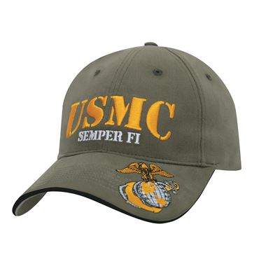 Mütze USMC SEMPER FI baseball GRÜN