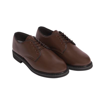 Halbschuhe zur Uniform OXFORD BRAUN