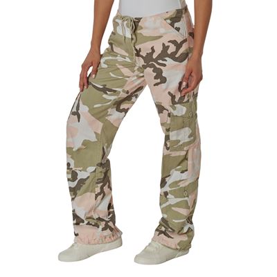 Damenhose VINTAGE PINK CAMO