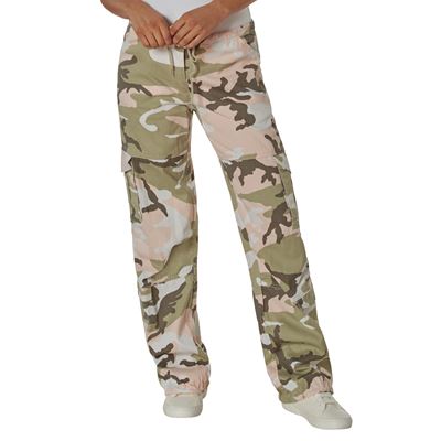 Damenhose VINTAGE PINK CAMO