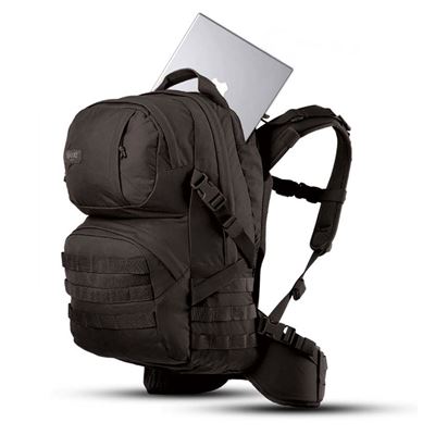 Rucksack PATROL 35L inklusive 3L Blase SCHWARZ