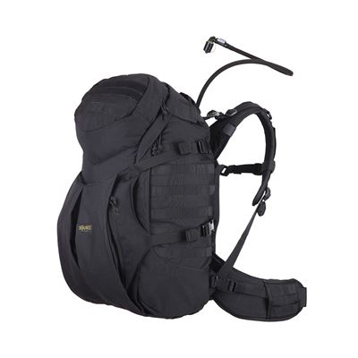 Rucksack DOUBLE D 45L inklusive 3L Blase SCHWARZ
