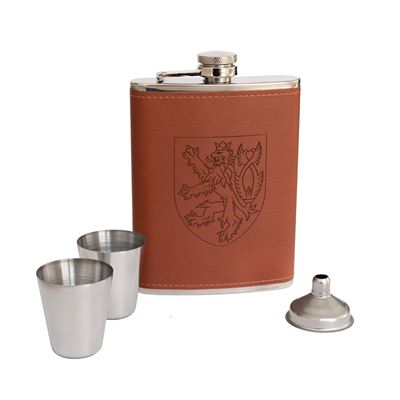 Flachmann TSCHECHISCHER LÖWE 225ml (8oz)