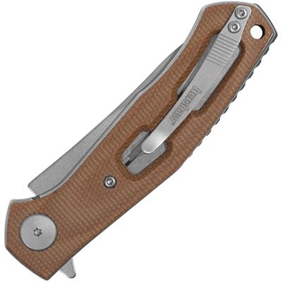 Klappmesser CONCIERGE MICARTA BRAUN