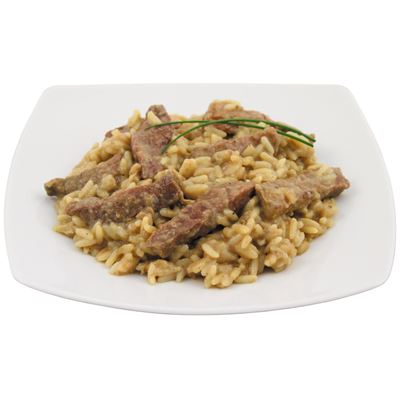 Rindergeschnetzeltes mit Reis Vollkonserve 400 g  40250A 2