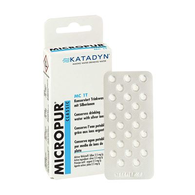 Tabletten zur Wasserkonservierung MICROPUR CLASSIC MC 1T 100 Tabletten