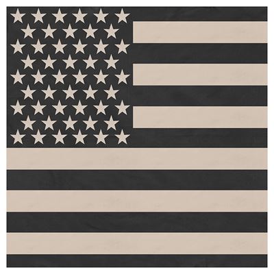 Tuch Flagge USA 55 x 55 cm DESERT