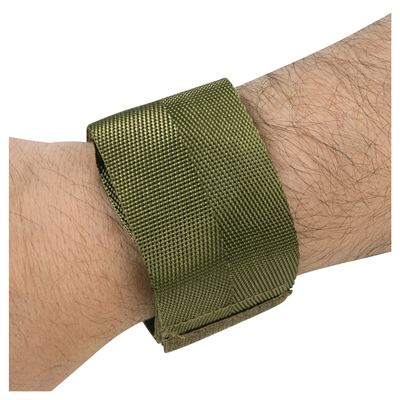 Armbanduhr Riemen Cover COMMANDO NYLON OLIV