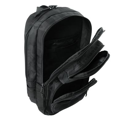 Crossbody bag TACTICAL TRAVELER MIDNIGHT BLACK CAMO