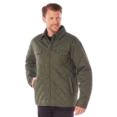 DIAMOND QUILT Steppjacke Baumwolle OLIVE