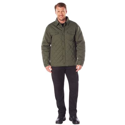 DIAMOND QUILT Steppjacke Baumwolle OLIVE