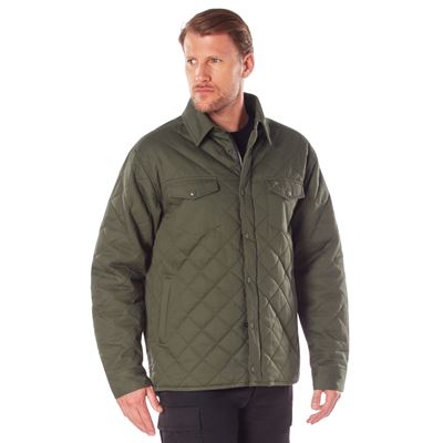 DIAMOND QUILT Steppjacke Baumwolle OLIVE