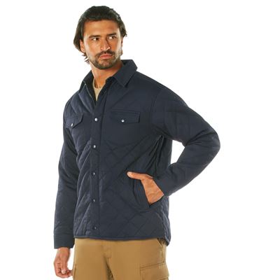 DIAMOND QUILT Steppjacke Baumwolle NAVY BLAU