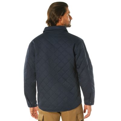 DIAMOND QUILT Steppjacke Baumwolle NAVY BLAU