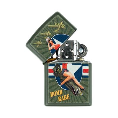 Feuerzeug ZIPPO Pin Up Bomb Babe Benzin ZIPPO 421353 2