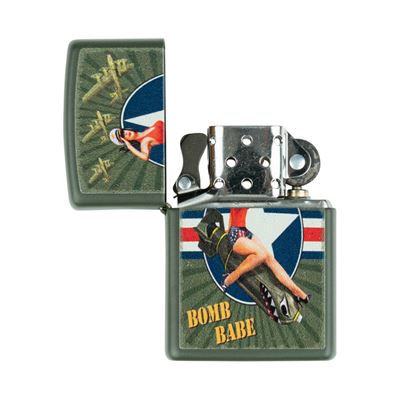 Feuerzeug ZIPPO Pin Up Bomb Babe Benzin ZIPPO 421353 3