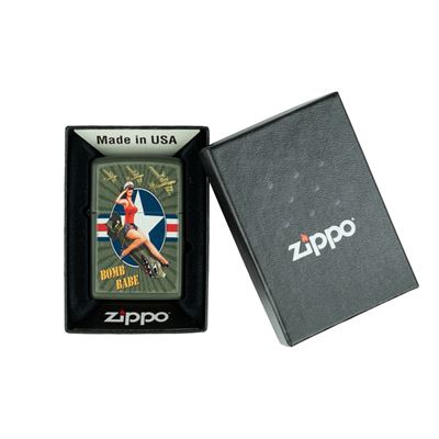 Feuerzeug ZIPPO Pin Up Bomb Babe Benzin ZIPPO 421353 4