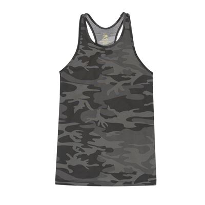 Top Damen WORKOUT BLACK CAMO