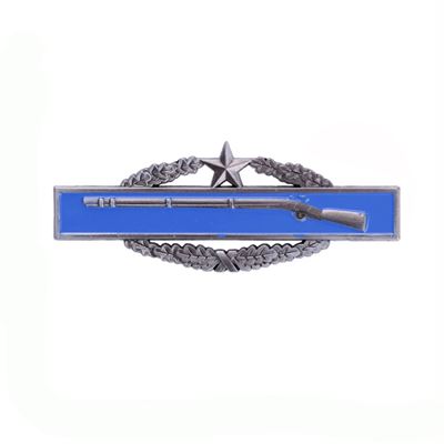 Anstecker The Combat Infantryman Badge 2nd BLAU /Gewehr/