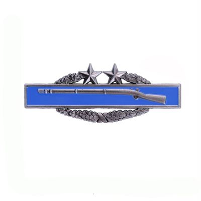 Anstecker The Combat Infantryman Badge 3rd BLAU /Gewehr/