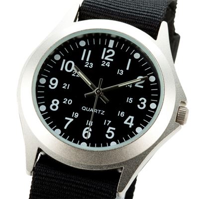 Armbanduhr MILITARY QUARTZ SCHWARZ