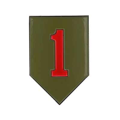 Abzeichen Metall 1st Infantry Division zum Ankleben