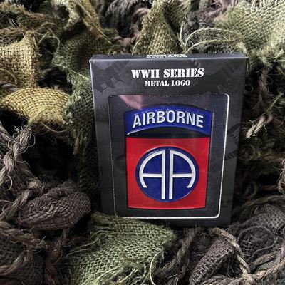 Abzeichen Metall 82nd Airborne Division zum Ankleben