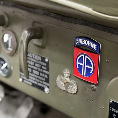 Abzeichen Metall 82nd Airborne Division zum Ankleben