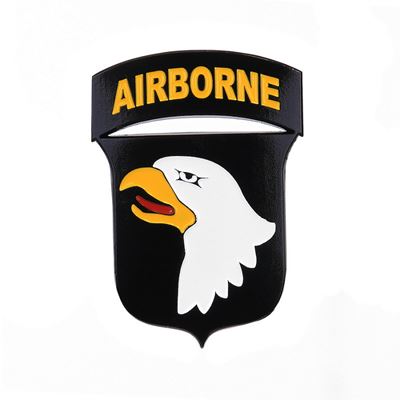 Abzeichen Metall 101st Airborne Division zum Ankleben