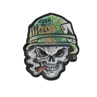 Patch 3D Totenkopf - VIETNAM ACE velcro