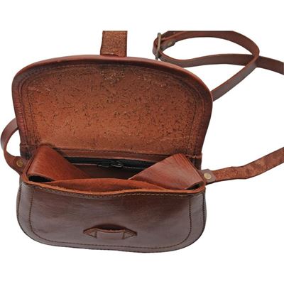 Umhängetasche aus braunem Leder Sonstige 4470 2