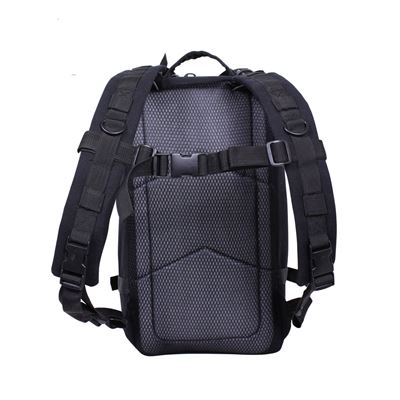 Rucksack TACTICANVAS GO PACK Leinen SCHWARZ