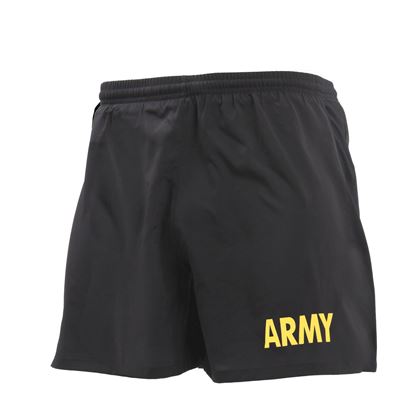 Shorts mit Aufschrift ARMY SCHWARZ