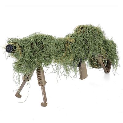Tarnfransen RIFLE COVER für Langwaffen LAUBGRÜN
