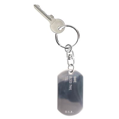 Schlüsselanhänger MARINES SILBER ROTHCO 4783 3