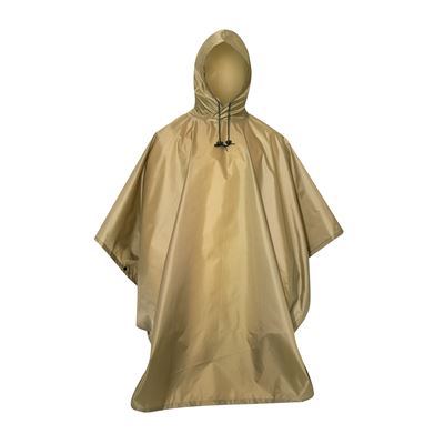 Poncho US rip-stop 140 x 225 cm COYOTE BROWN