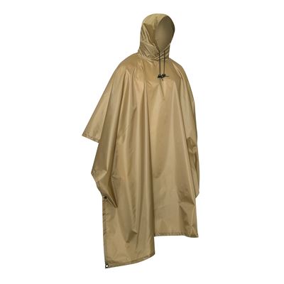 Poncho US rip-stop 140 x 225 cm COYOTE BROWN